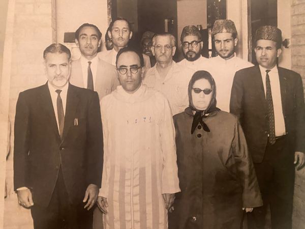 Dr. Zahoor Ahmad Azhar hosting a visiting Moroccan delegation in Pakistan